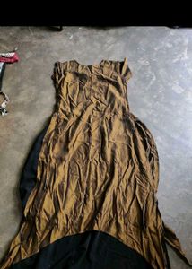 Elegant Embroidered Sleeveless Gown