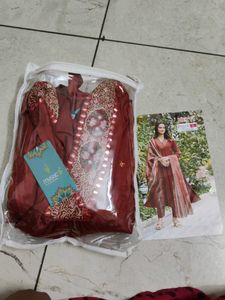 Premium three piece silk kurta