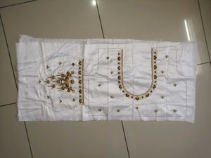 Embroidered Blouse Fabric Piece