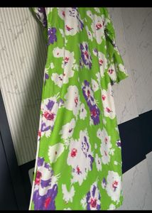 new printed kurta with luknowi embroidered pant