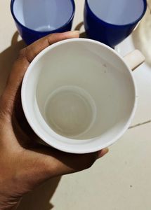 Embossed Floral Coffee Mugs 3