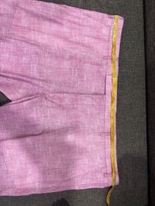Men's Pink Button-Up Shirt &amp; Pant