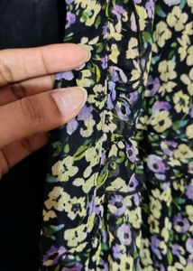 Chic Floral Print Mini Dress