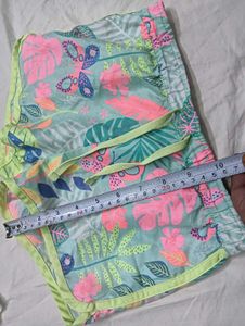 Girls💙 Tropical Print Shorts