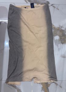 Stretchable Beige & Grey Ombre Pants