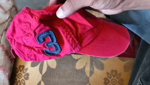 Ralph Lauren red Baseball kid's cap
