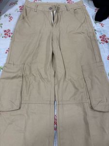 Set of Two Trendy Wide Leg &amp; Cargo Pants