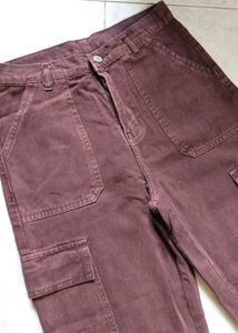 Brown Cargo Pants