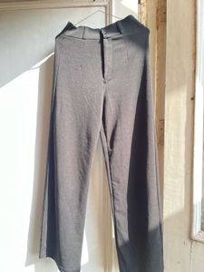 Black Wide Leg Trousers