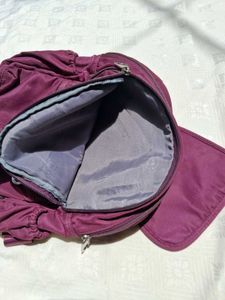 Chic Purple Mini Backpack