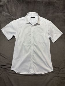 LACHEF White Striped Shirt