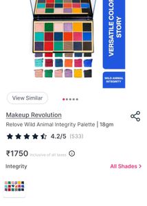 Revolution Eye Shadow Palette