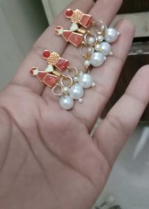 Unique Pearl Drop Earrings