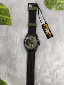Unique Multi-Color Dial Watch