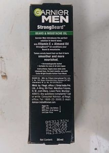Expired : Garnier Men Strong Beard Oil pack of 3