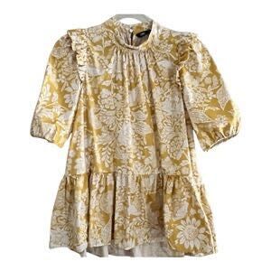 Zara - Floral Ruffle Top