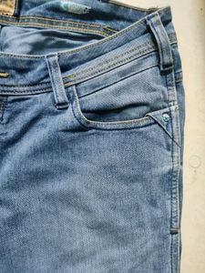 BRANDED WRANGLER BLUE DENIM JEANS