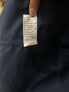 Men's Navy Blue Casual Shirt