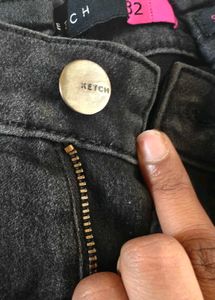 Classic Black Denim Jeans