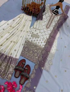 Elegant Embroidered Kurta Set