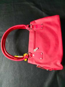 Chic Red Handbag