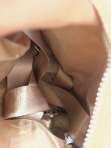 Chic Beige Nylon Tote Bag