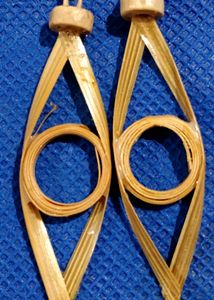 Handcrafted Bamboo Earrings