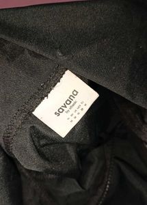 Black Drawstring Windbreaker Jacket