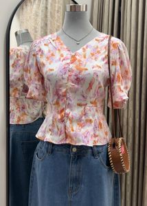 LATIN QUARTERS Peplum Blouse