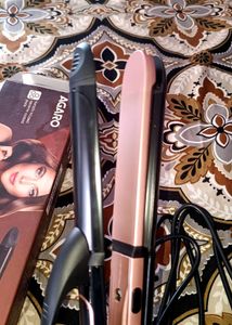 AGARO 3-in-1 Hair Styler straight crimp curl