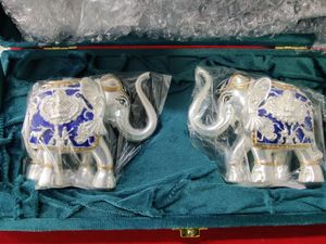 Pure Silver Plated Gifts Items Elephant 🐘