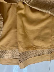 Golden Ethnic brocade skirt