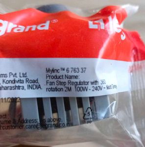 New Legrand Mylinc Regulator