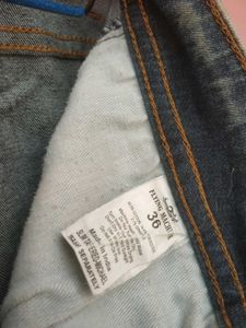 Men's Washed Denim Jeans