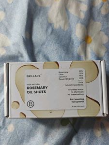 Brillare 100% Natural Rosemary Oil Shots
