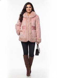 Pink Furry Winter Coat