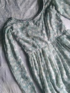 Floral Long Sleeve Maxi Dress