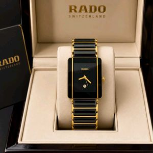 Rado Watch - Elegant Black & Gold