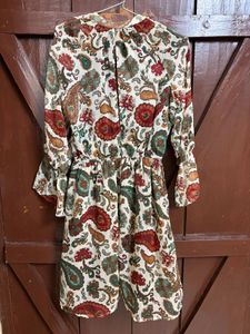 Bohemian Paisley Print Dress