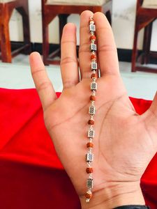 Pure Silver Rudraksh Bracelet 💫
