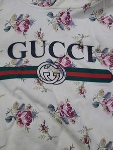 Gucci Monogram Pouch and hoodie