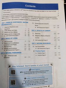 CBSE Class 10 Science Question Bank
