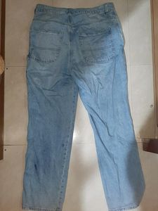Light blue Baggy Denim For Women