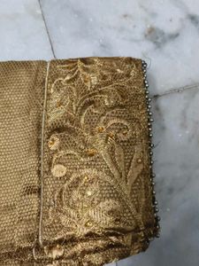 Golden Embroidered Blouse