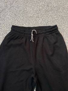Black Wide Leg Sweatpants