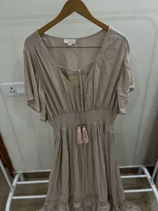 PALE PINK CURVY Bohemian Maxi Dress