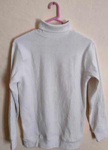 White Turtleneck Sweater