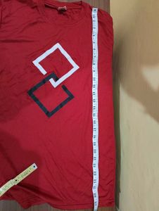 Red Graphic Print T-Shirt