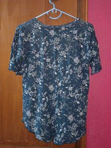 Floral Print Casual Top