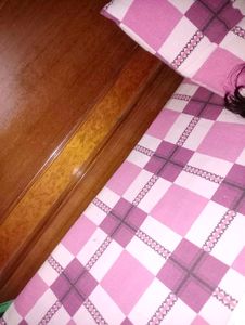 🤩Pink bedsheet and pillow covers set 😍